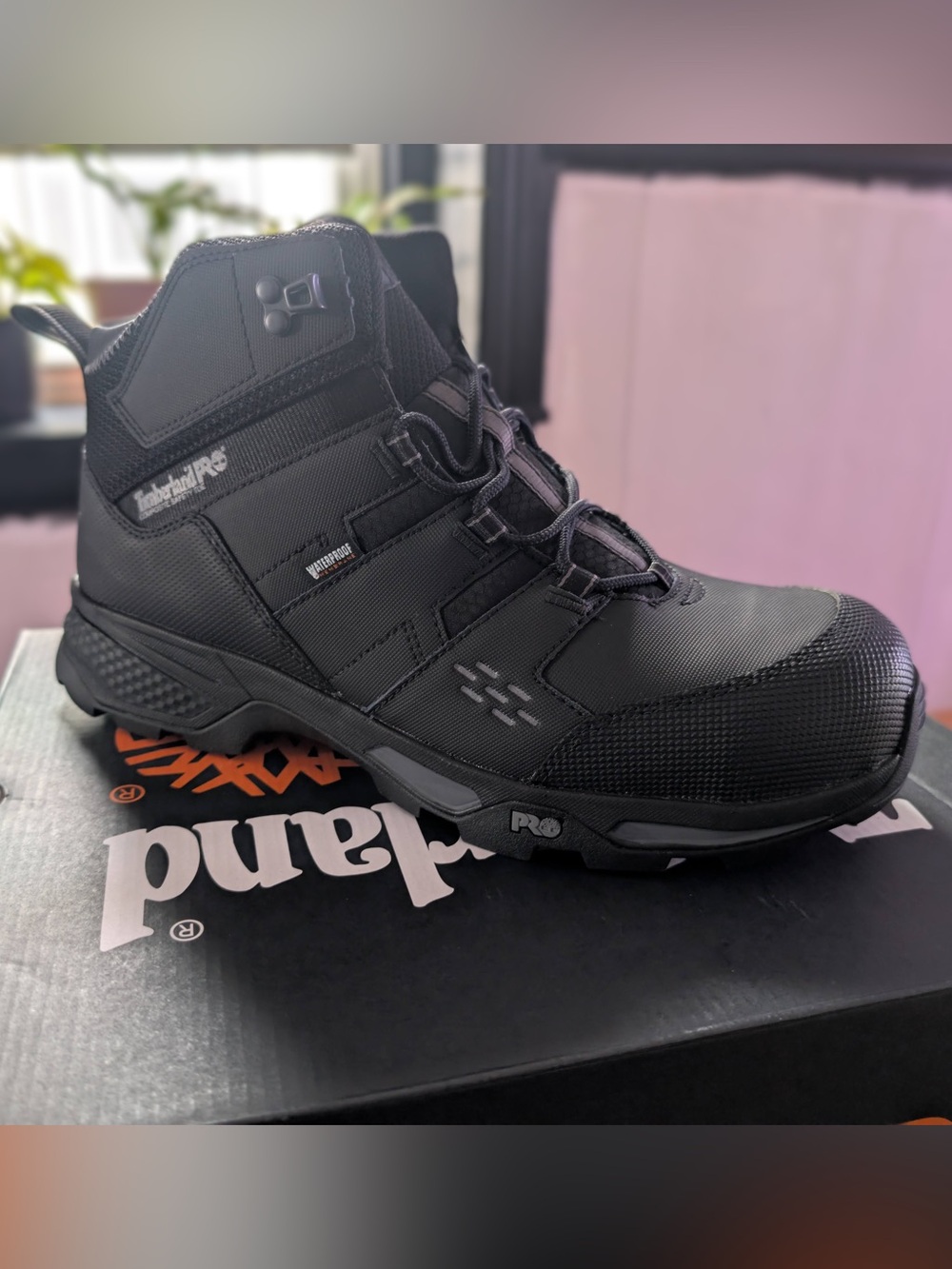 Timberland PRO Men's Switchback LT Comp Toe Waterproof Hiker Work Boots